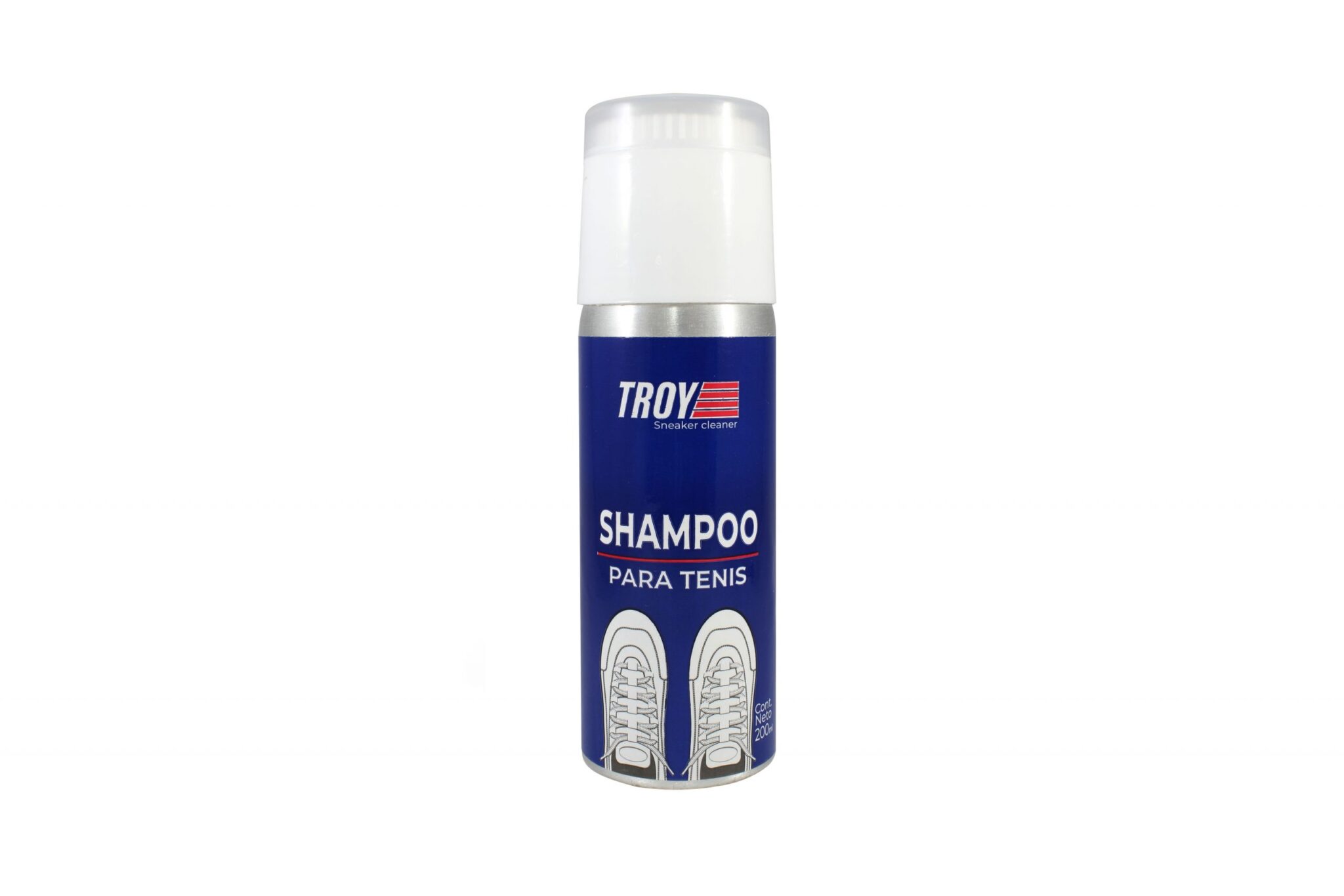 Shampoo Aerosol Tenis Troy 200 ml - Falcón Peleteria